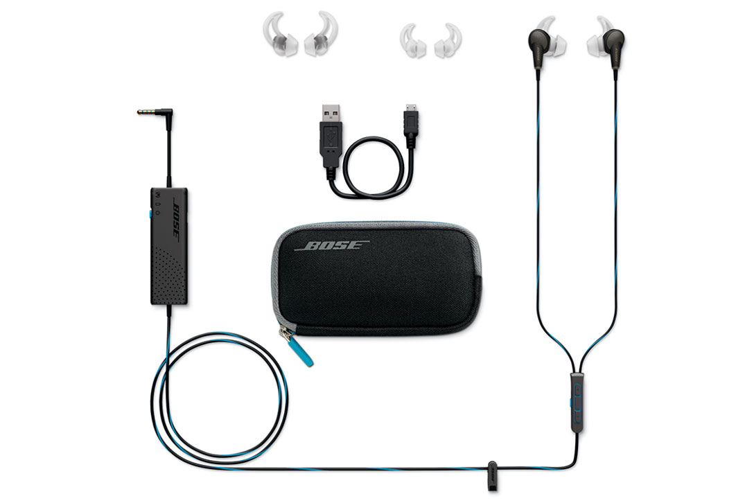 BOSE QuietComfort 20 Acoustic Noise Cancelling 消噪耳機(jī)-全套配件圖